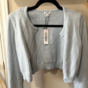garage cardigan